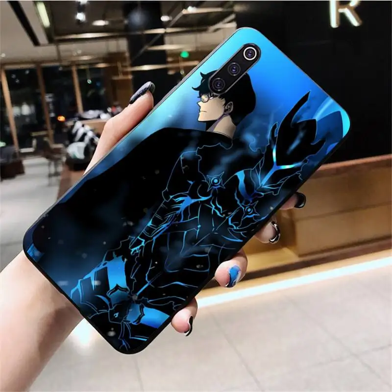 Anime Solo San Bằng Sung Jin Woo Khách Hàng Điện Thoại Ốp Lưng Cho Huawei Nova 6se 7 7pro 7se Danh Dự 7A 8A 7C prime2019 huawei pu case