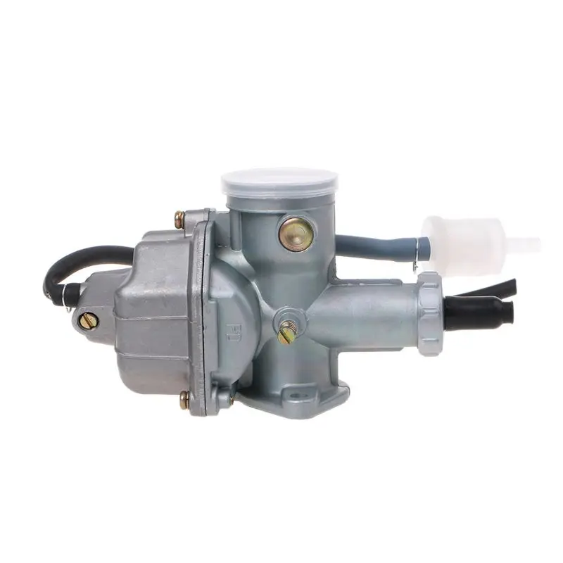 6 мм PZ26 мотоцикл Carb Карбюратор производительность для CG125 модель 125 140cc Байк горизонтальный двигатель - Цвет: Серебристый