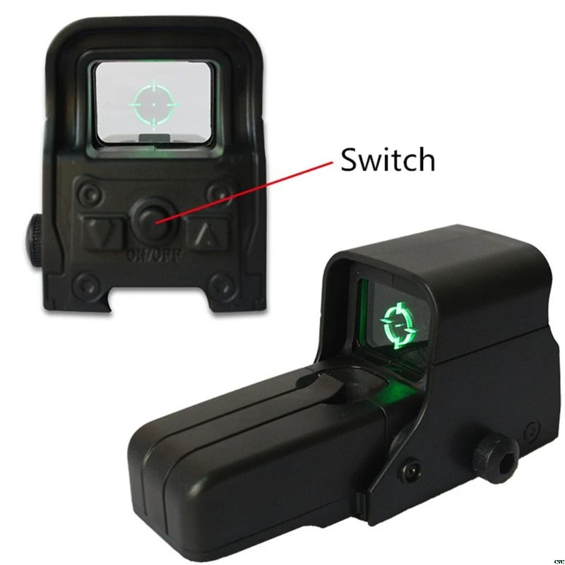 

Nerf Series Green Light Holographic Mirror Water Gun Accessories Optical Sight Reflex Sight Outdoor Hunting Sight