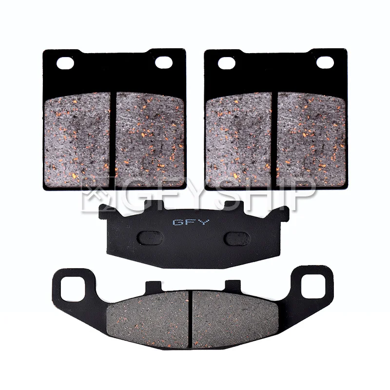 Front Rear Для HYOSUNG Comet 250 2002 Comet 600 2002 мотоциклетные Передние Задние тормозные колодки тормозные диски - Цвет: Front Rear
