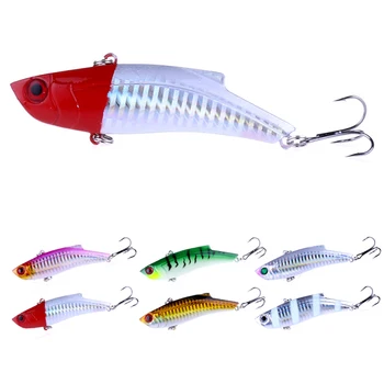 

1pcs New Fishing Sinking Vibration Lure VIB Bass for Pike Lure Steel Ball Inside 28g 9cm Winter Fishing Wobblers