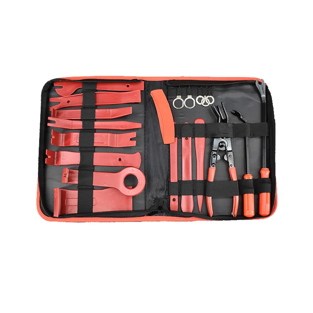 19 Pieces Set Car Audio Disassembly Tools Car Audio Modification Disassembly Tool Special Tool for Auto Parts