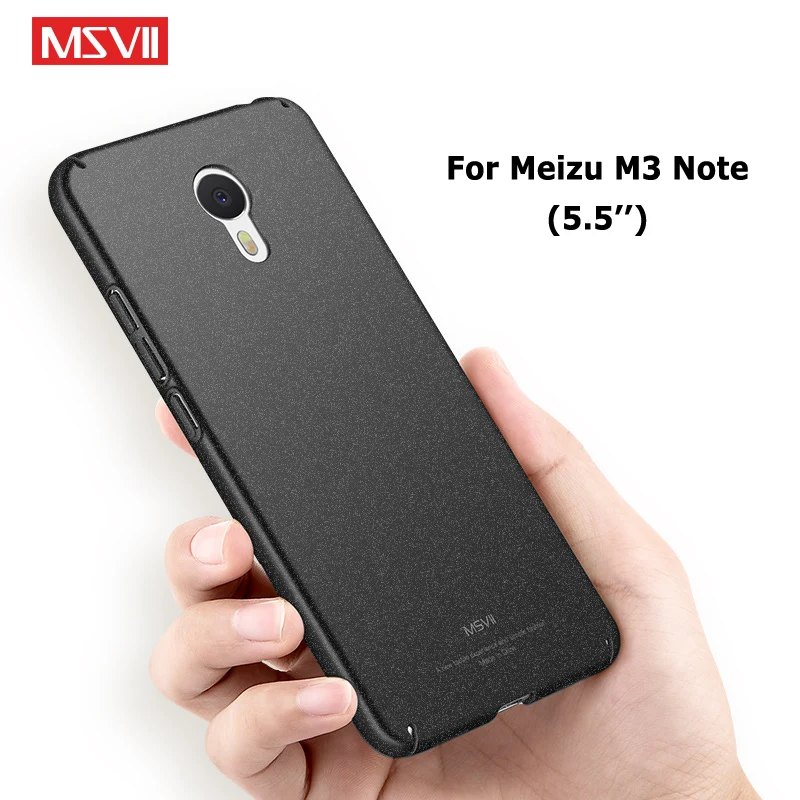 For Meizu M3 Note Case Cover Msvii Ultra Thin Frosted Cases M3s Mini S Hard PC 3 |