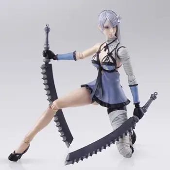 

14cm Sexy Girl Kaine Nier Replicant Action Figures Super Movable Joints Face Change Nier Automata Adult Figurine Collectible Toy