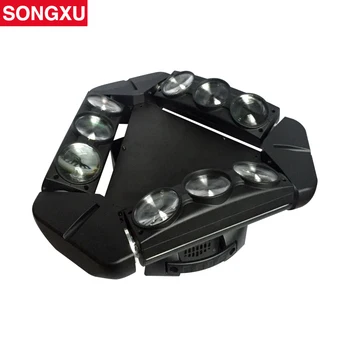 

SONGXU 9 Eyes Pixel 9X10W RGBW 4 IN 1 LED DMX Spider Led Beam Moving Head Light/SX-MH140
