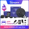 SONOFF L2 2M/5M RGB LED Light Strip Dimmable Waterproof Colorful Flexiable Remote Control via eWeLink Support Google Home 1