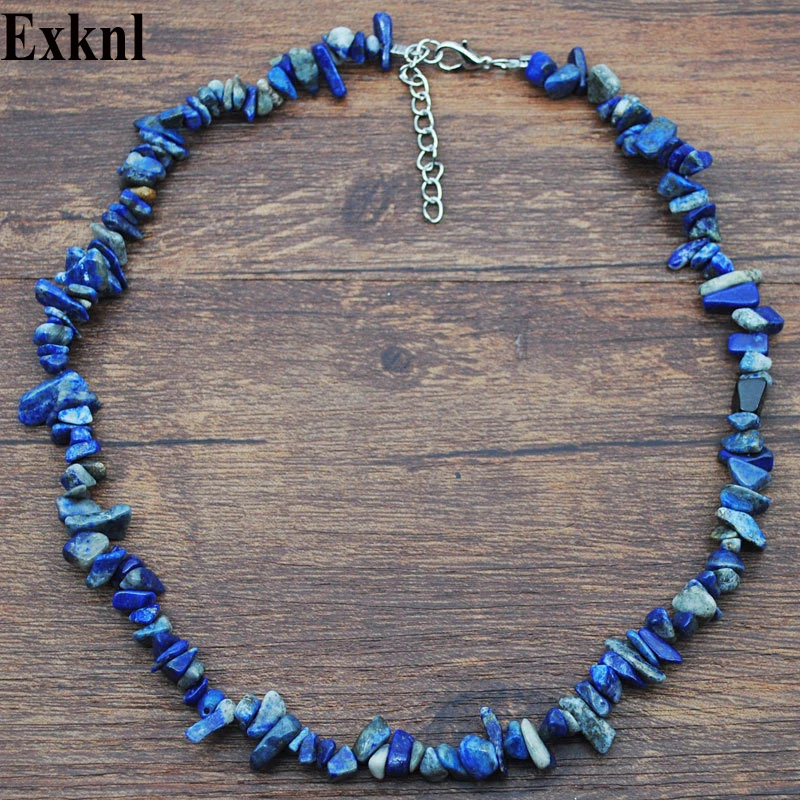 

Exknl Collar Stone Choker Handmade Trendy Shell Beaded Necklace for Women Beach Boho Necklace Chic Girl Jewelry Dropshipping