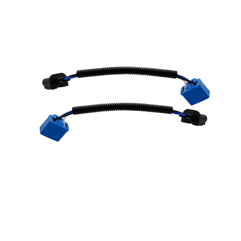 H13 Male to H4 Female Connector Wire Wiring Harnes Adapters Socket For 7inch LED Headlight 2PC |