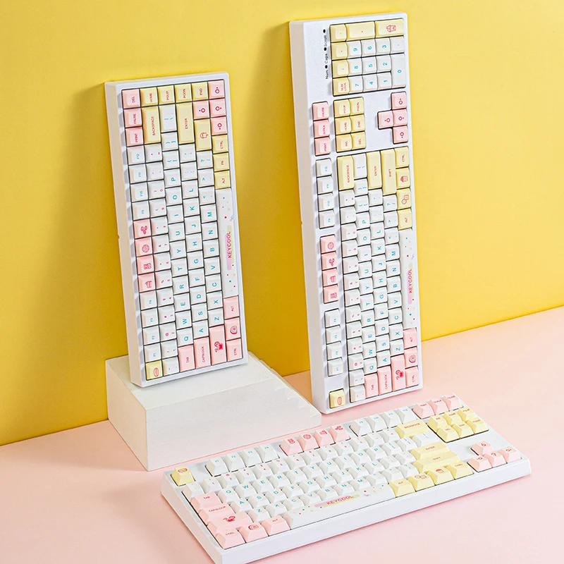 Механическая клавиатура Keycool Macaron 84/87/104 клавиш с RGB-подсветкой | Компьютеры и офис
