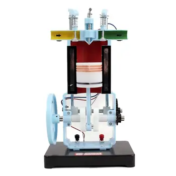 

4-Stroke Single-Cylinder Internal Combustion Engine Model Principle Structure Physics Experiment Educational Equipment