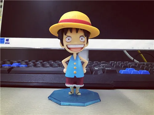 

Gravity Anime Garage Kit One Piece Cute Straw Hat Luffy Three Selectable Color