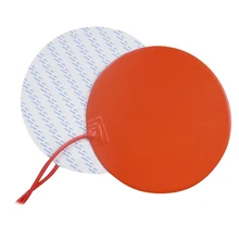 Нагреватель из силиконовой резины 222*222 мм с термистором 100k и клейкой задней частью