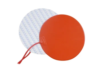 

Diameter 222mm Silicone rubber heater with 100k thermistor and adhesive back