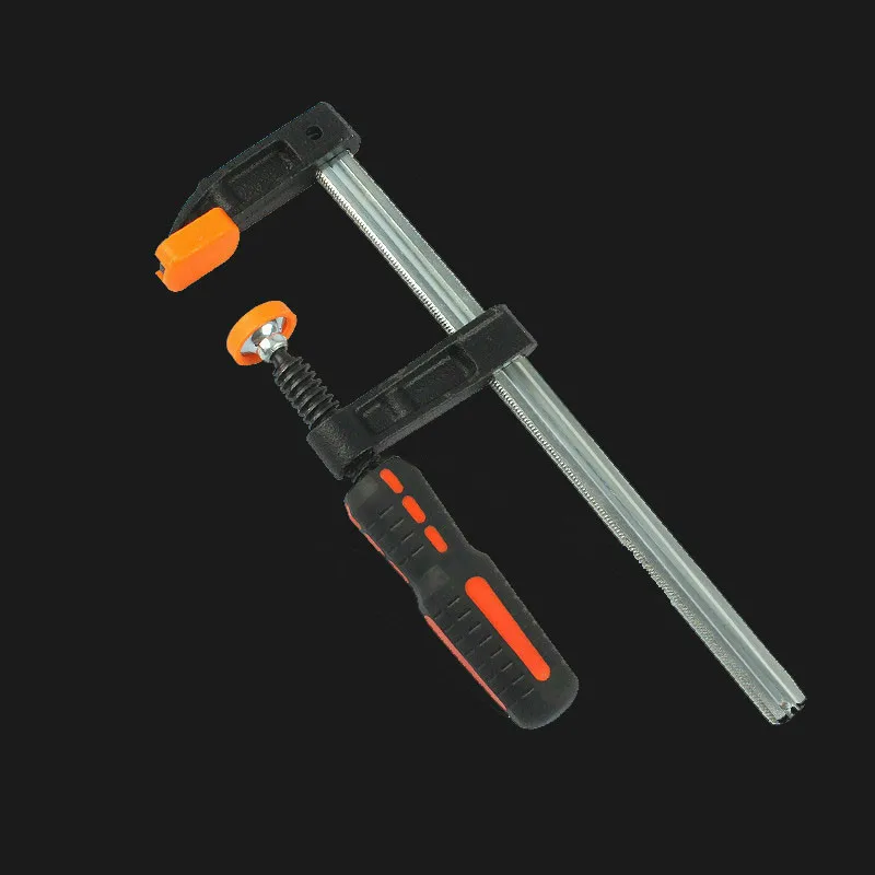 

DIY Heavy Duty General Purpose F Clamp 50-250mm Woodworking Malleable Cast Iron High Strength Saw Carpentry Hand Tools