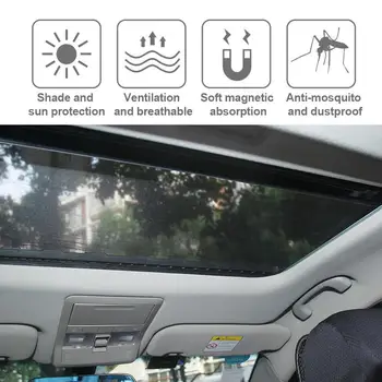 preço Rede Para Teto Solar Automotivo, Tela Para Teto Solar, Anti-mosquito, Magnético, Para Cobertura Do Sol, Para Telhado, Para Céu, Sombreamento