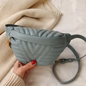 

Casual Chest Bags for Women 2020 Pu Crossbody Bags Tassel Shoulder Messenger Bag Female Fashion Handbags and Purses Waist Bag