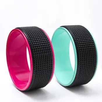 

Massage point yoga wheel PP roller muscle relaxation back bending artifact Pilates circle yoga wheel yoga wheel 33x13cm