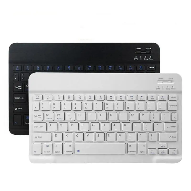 Portable Ultra Slim Wireless Keyboard Bluetooth Keyboard For IPad Tablet Laptop Smartphone Rechargeable Computer Peripherals