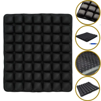 

Universal Air Inflatable Seat Cushion Air-Permeable Pressure Relief Water Seat Cushion Lumbar Support Design To Relieve Sciatica