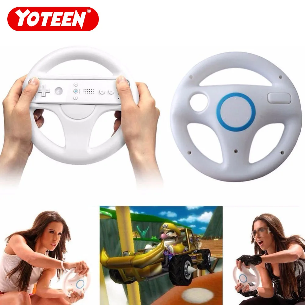 For Nintendo Wii Steering Wheels for Racing Game Remote Controller