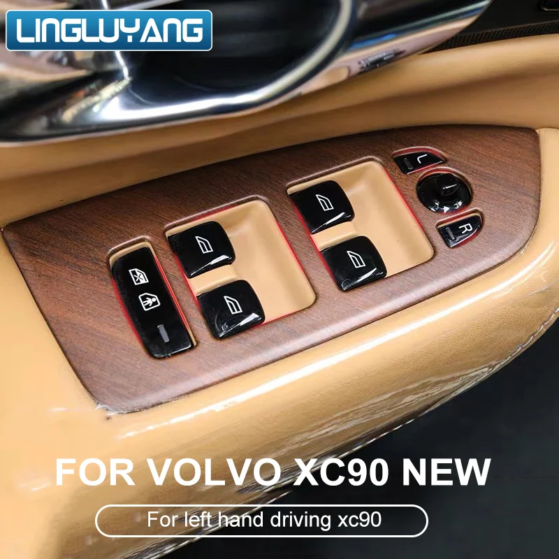 Для volvo 2015 2016 2017 2018 2019 2020 XC90 декоративные наклейки персиковое дерево розовое