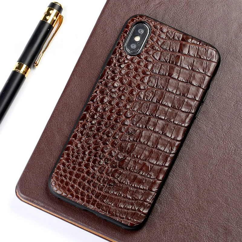 

Alligator Phone Cases For iPhone 7 8 Plus X Xs Max Case Crocodile Belly Skin Back Cover For iPhone 6 6S Plus 6p 7p 8p case
