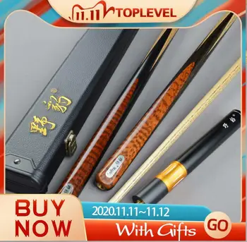 

New Arrival Brand YEBAO one Piece Snooker Cue magic5 Kit with YEBAO Case Extension Snooker Stick Billiard Kit Cue China 2019