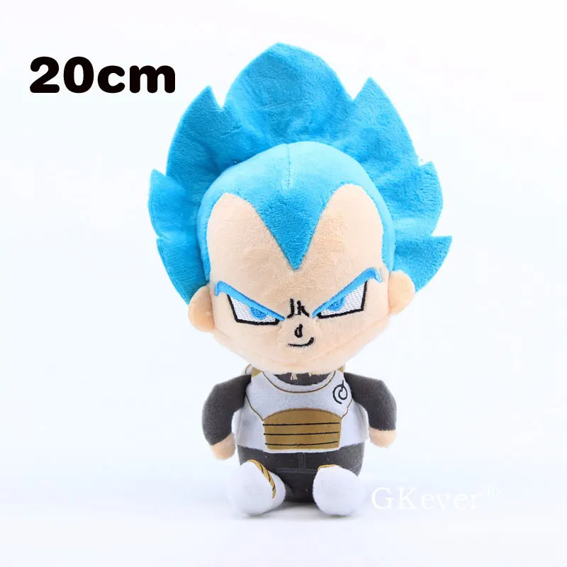 17 стилей Dragon Ball Z Goku Плюшевые игрушки Куклы Аниме Супер Saiyan сон Гохан Zamasu Broly Piccolo Vegeta Majin Buu плюшевые игрушки подарок - Цвет: 20cm