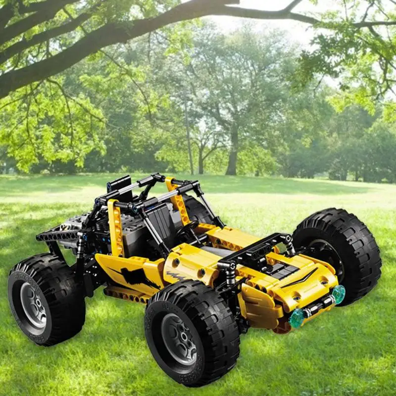 Technic трек дистанционный гоночный автомобиль гладкий внешний вид превосходное мастерство управления сборка Электрический Off-модель дорожного транспортного средства