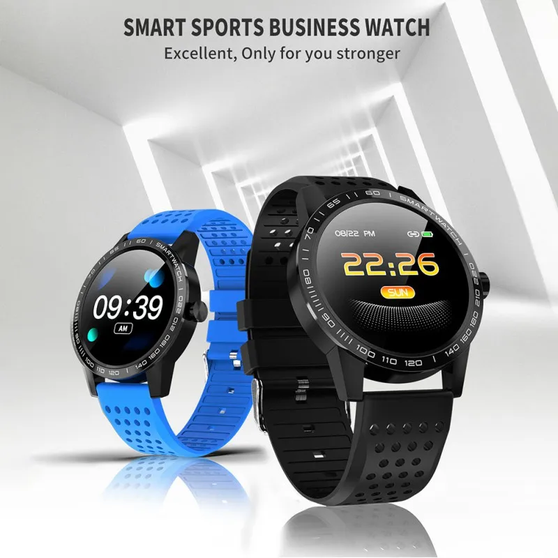 Smart Watch IP68 Waterproof Multifunctional Heart Rate Activity Fitness Tracker Bluetooth Intelligent watch For IOS/Android .