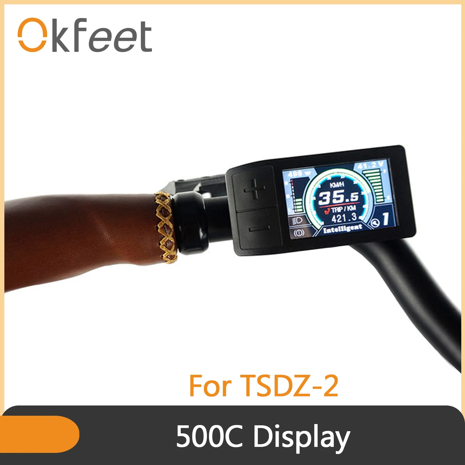 TSDZ2 Ebike LCD Colour Screen Display 500C For Tongsheng Mid Motor
