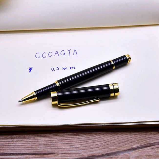 CCCAGYA A099 модная классическая металлическая гелевая ручка для обучения в офисе школьный канцелярский подарок ручка и отель бизнес пишущий шариковая ручка