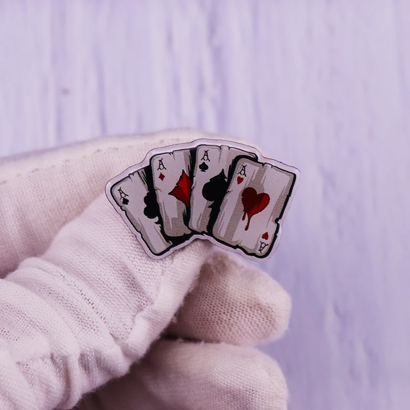 Orecchini A Goccia Con Carte Da Gioco - Divertenti Orecchini A Tema Poker Per Donne - Originali E Creativi