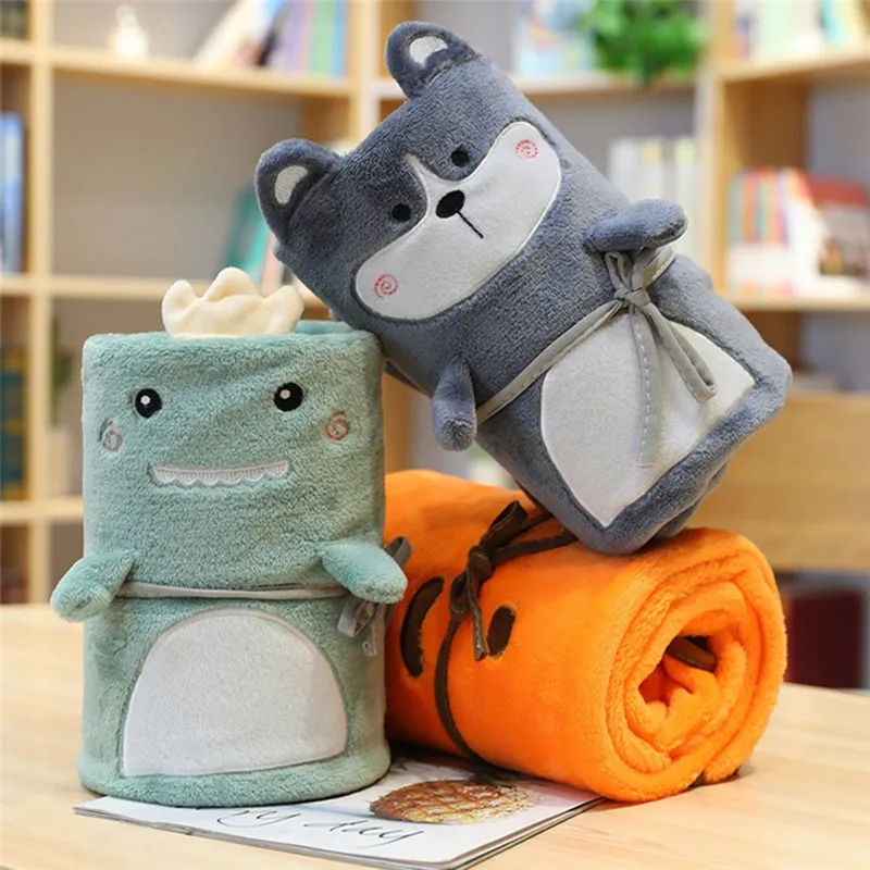 

Speedline 100*80CM Baby Blanket Warm Baby Sleeping For Winter Fruit Animal Baby Toys Swadding Wrap Stroller Accessories