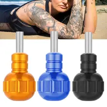 3 Цвета 35 мм тату из алюминиевого сплава с накатанной ручкой трубка тату машина пистолет ручка инструменты для зажима татуировки аксессуары