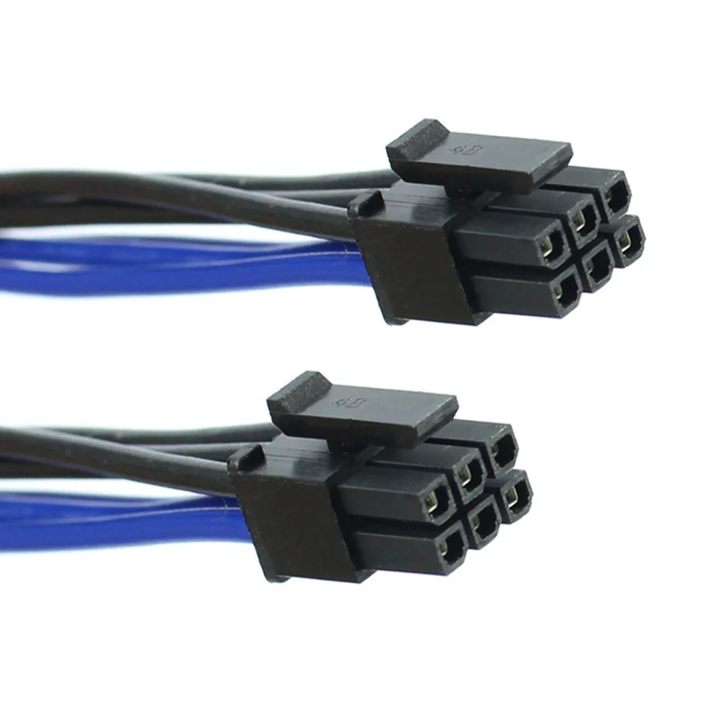

High Speed Wire Dual Mini 6 Pin To 8 Pin Video Card Computer Accessories Replacement Graphics Power Cable Connector For Apple G5