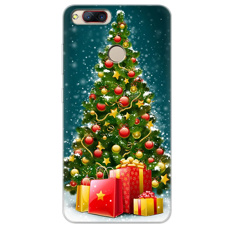 sd-lwshu Рождественские подарки Чехлы для ТПУ zte Blade A6 A610 V8 mini Nubia M2 AF3 M2 Lite L3 V9 Blade Z10 Z17 Mini силиконовый чехол с Санта Клаусом - Цвет: sd-lwshu