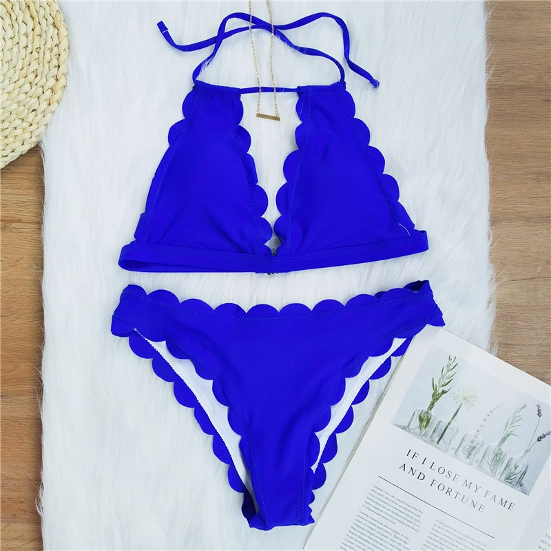 2020 Sexy Bikinis Swimsuit Women Bandage Printing Swimwear Underwire Bikini Set Tie-dye Gradient Bathing Suits Summer Beach Wear