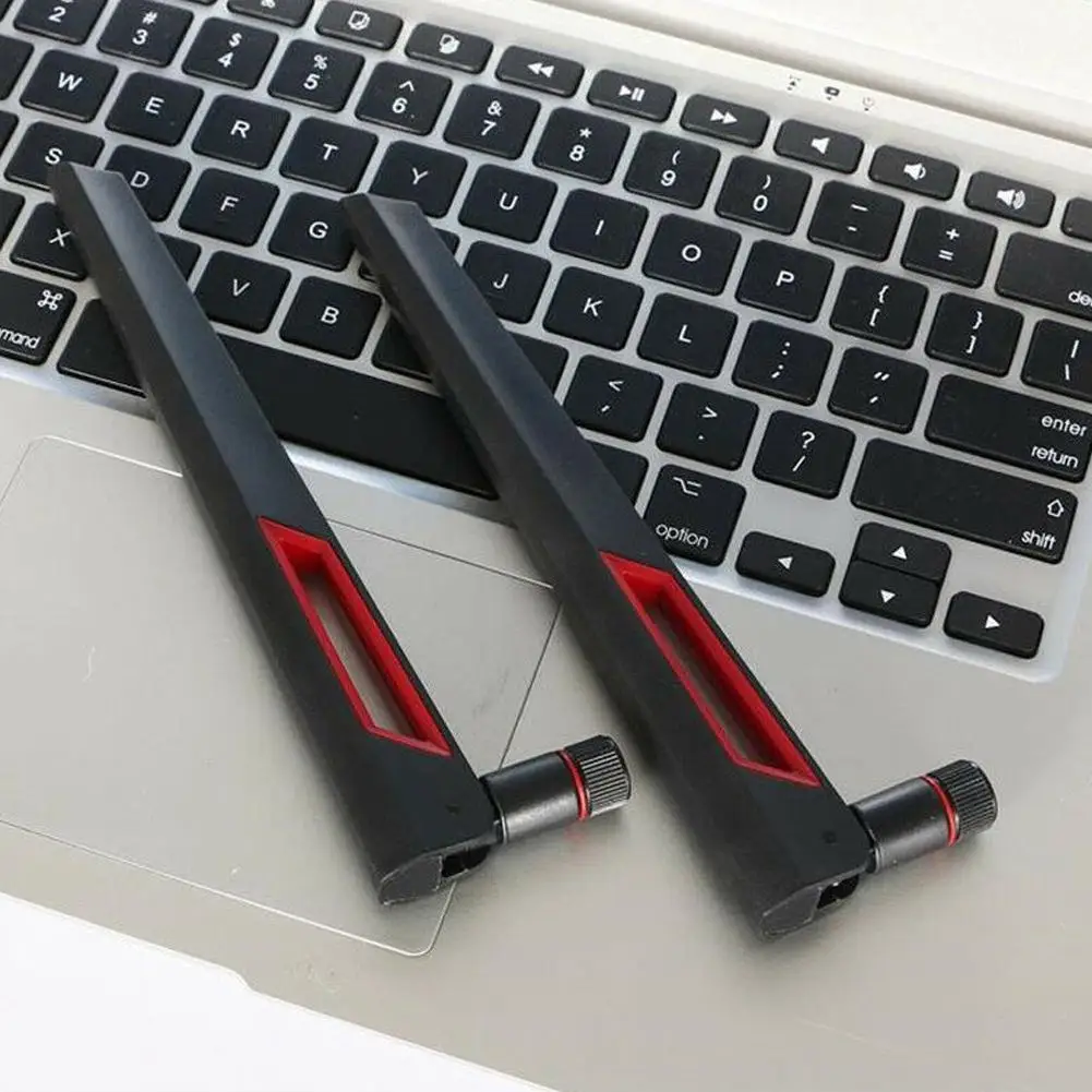 

New 4pcs WiFi Antenna of RP-SMA Interface With 8dBi Wireless Dual-Band 2.4G/5G For AC88U Antenna ASUS EX6200 AC15 RT-AC68U D9B6