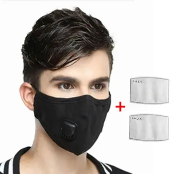 

PM2.5 Universal Anti pollution Dust-proof Anti-fog Filter Pad Haze Pollution with Breathing Mouth Mask