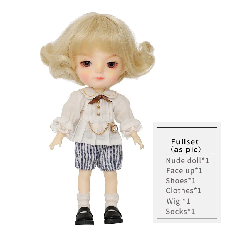 OUENEIFS Meng Secretdoll BJD SD кукла 1/8 модель тела фигурки из смолы для детей Высокое качество мини-игрушки Модный магазин Luodoll - Цвет: Full sell  as pice