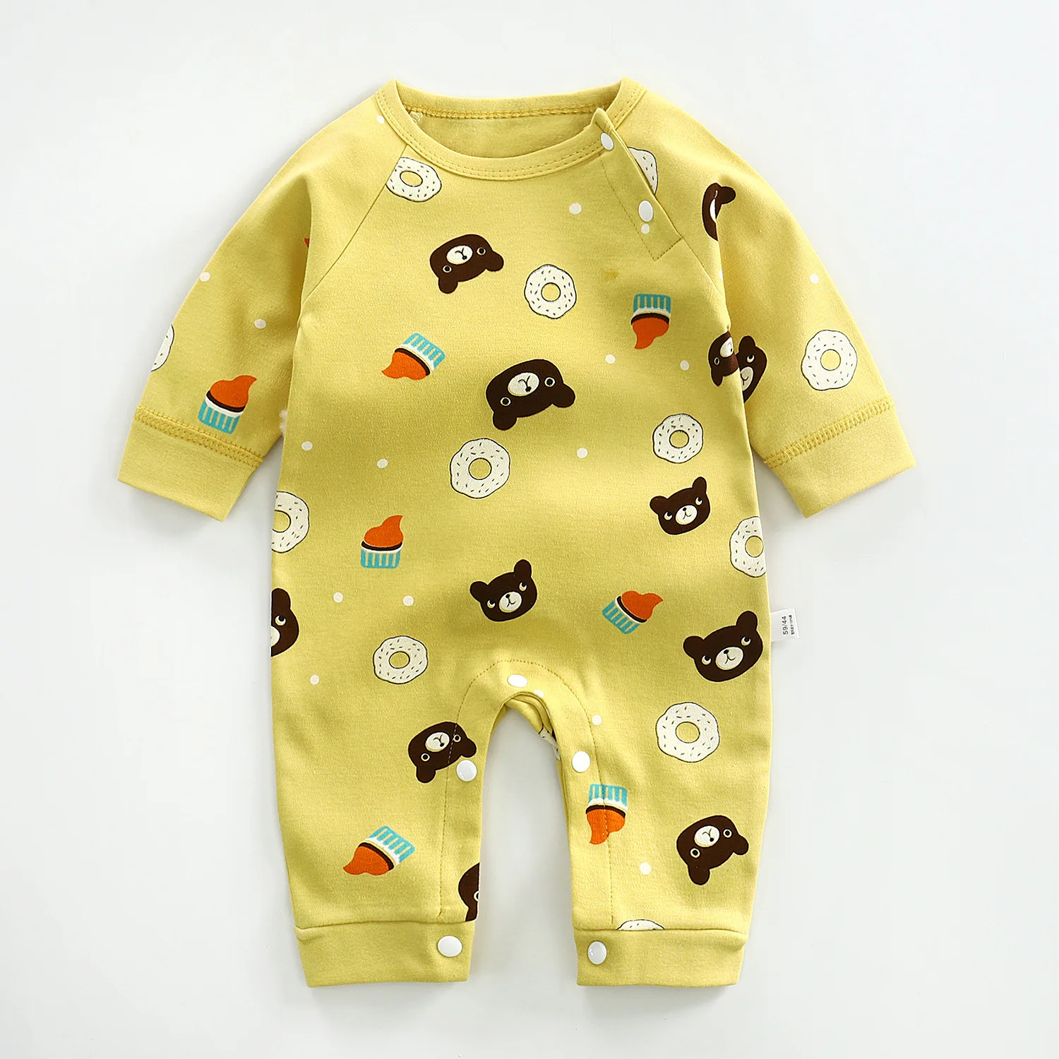 Горячая Распродажа, детский комбинезон, милая хлопковая одежда для новорожденных мальчиков и девочек, детские комбинезоны, костюмы для малышей, комбинезоны - Цвет: 17