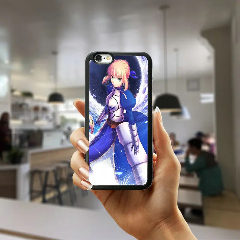 Picture 8 ПК жесткий пластиковый чехол для телефонов чехлы для iphone 8 7 6 6S Plus X XR XS Max 5s 5 SE 4 4s Shell Zero Fate Stay Night Unlimited - Цвет: Picture 8