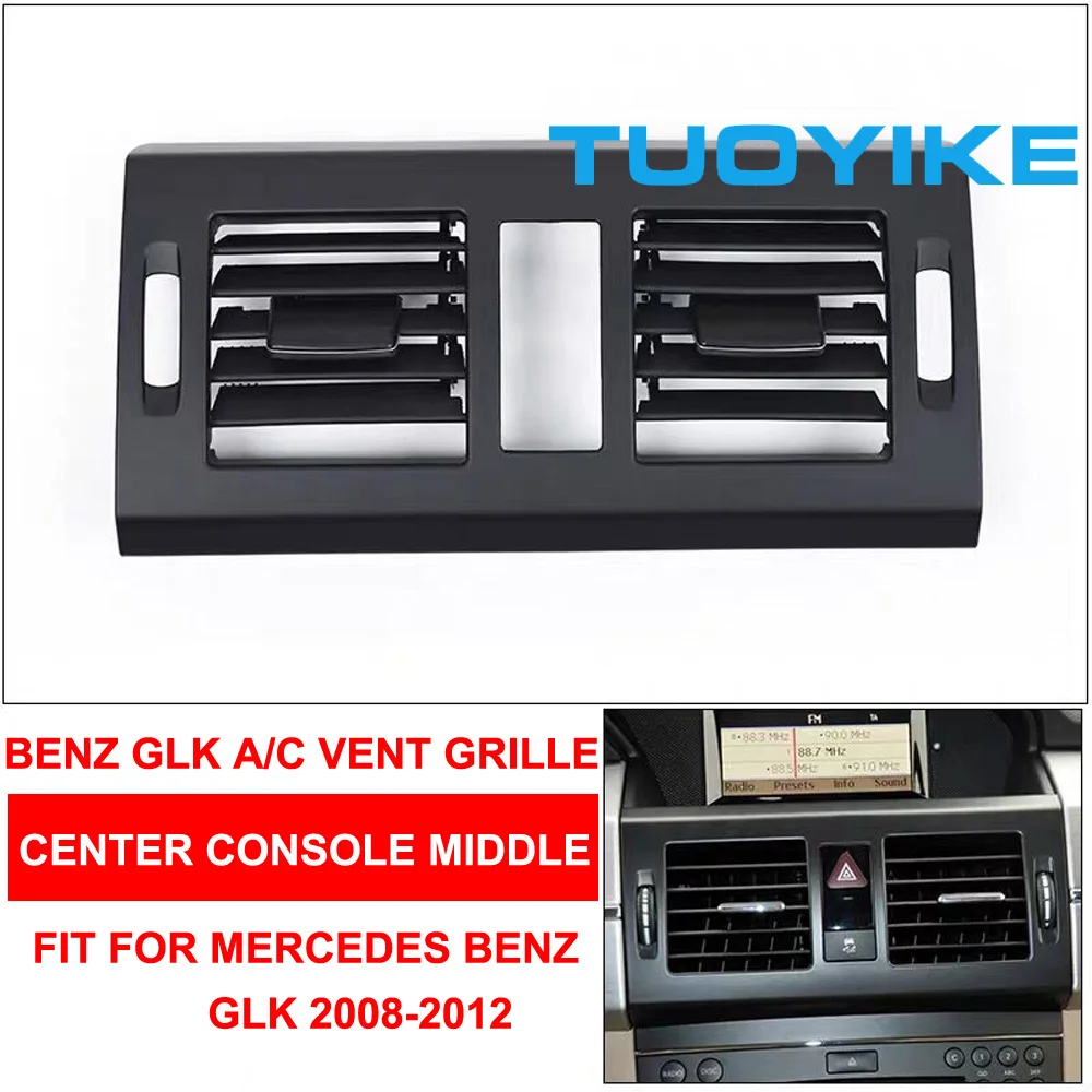 LHD RHD Car AC Dashboard Central Middle Air Conditioner Vent Grille X204 GLK Panel Cover For Mercedes BENZ 220 250 300 350 | Автомобили и