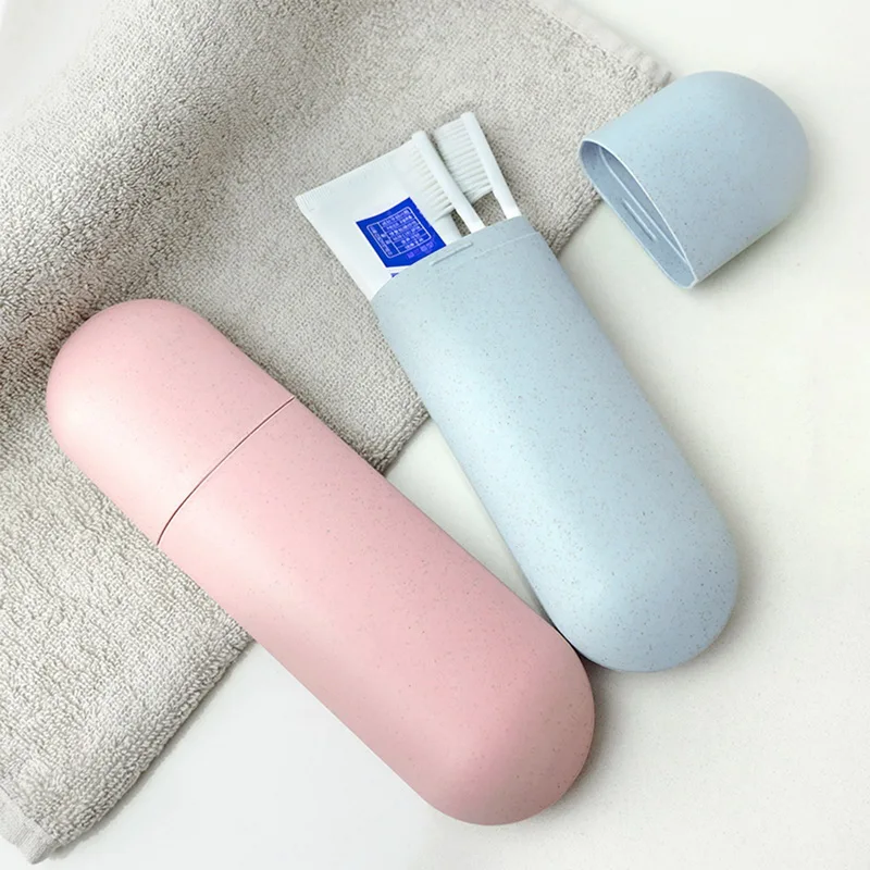 

Portable toothbrush case travel Tooth Toothbrush Cover Toothbrush Holder Hiking Camping Protect Storage Box Toothpaste Organizer