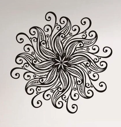 New 30 * 30cm size diy craft mandala mold for painting stencils stamped photo album embossed paper card on wood, fabric, wall