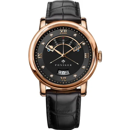 automatic watch p8 Мужские наручные часы, автоматические часы PONIGER, люксовый бренд, Мужская одежда, водонепроницаемые наручные часы, самовзводные механические часы, мужские часы - Цвет: automatic watch p8