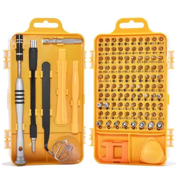 

110 In 1 Magnetic Torx Screwdriver Set Lengthen Muti Precision Screwdrivers For PC Phone Hand Tools Kits With Crowbar Tweezers