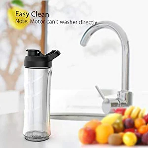Mini 350W Fruit Vegetable Serve Juice Extractor Smoothie Blender Food Processor Vegetable Fruits Blender With 2 Cups 2