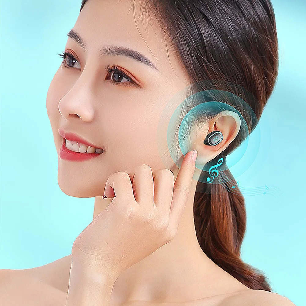 Наушники-вкладыши A10 TWS Bluetooth 5 0 качественные беспроводные Hi-Fi с круглым цифровым